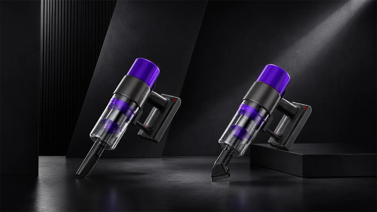 Cordless dry vacuum cleaner