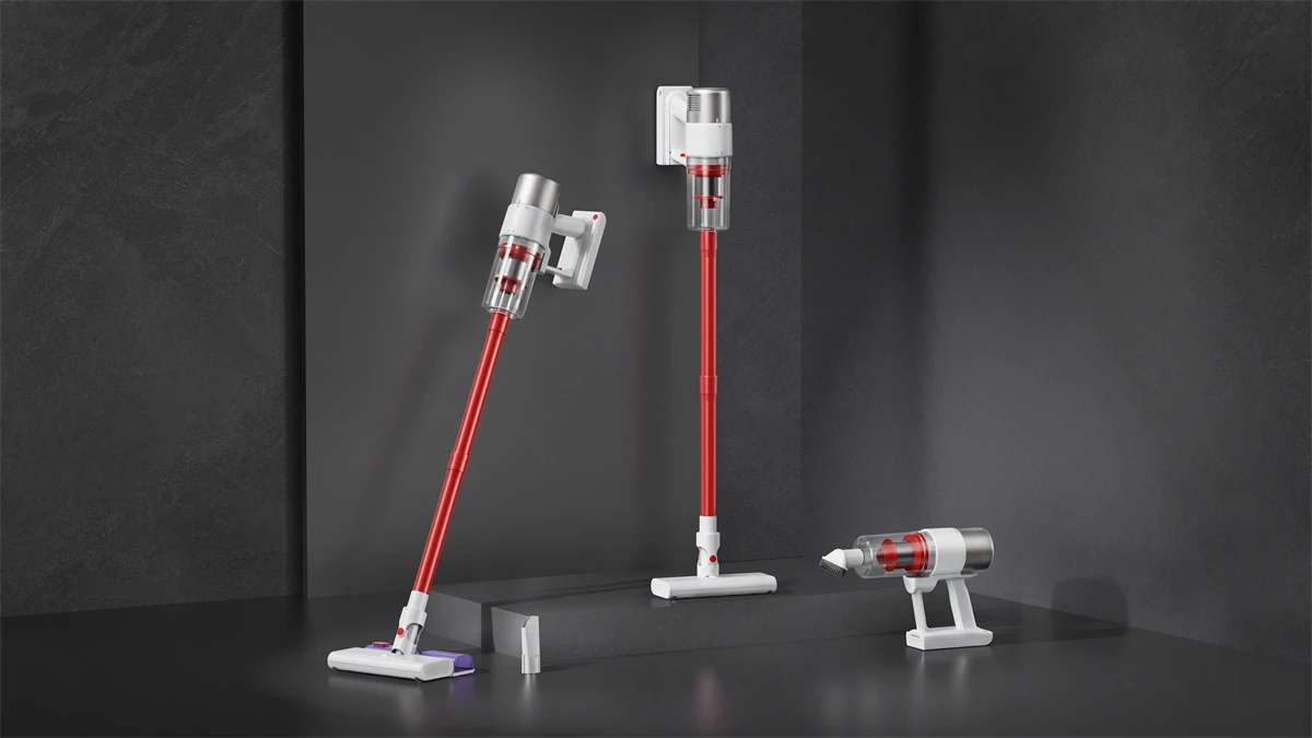 Cordless dry vacuum cleaner